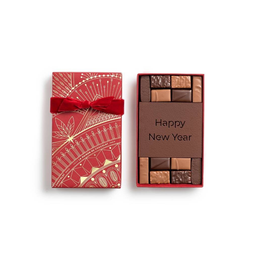 "Happy New Year" Gift Box