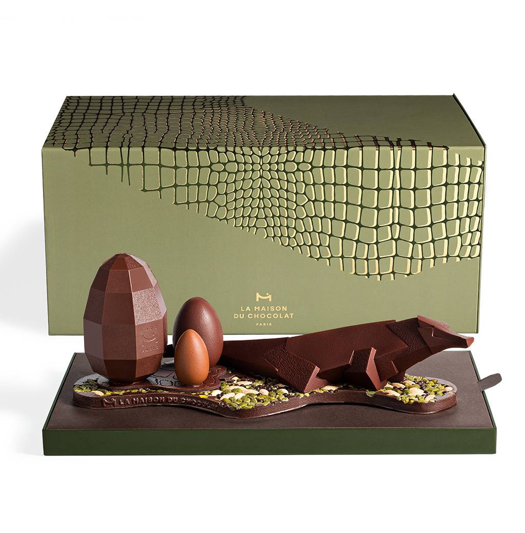 Pièce Artistique de Pâques Crocodile Tanakio