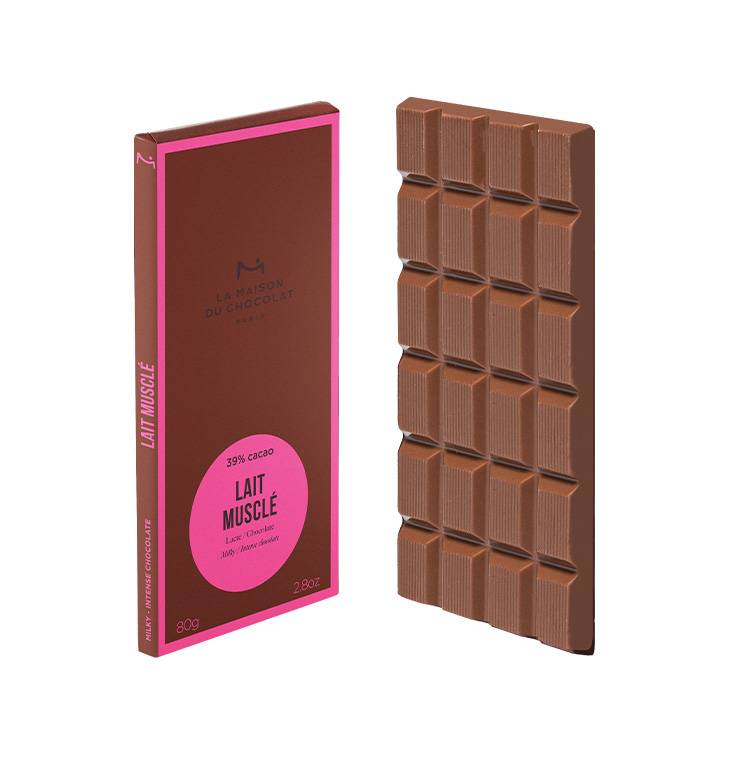 Tablette Chocolat Lait Musclé 39%