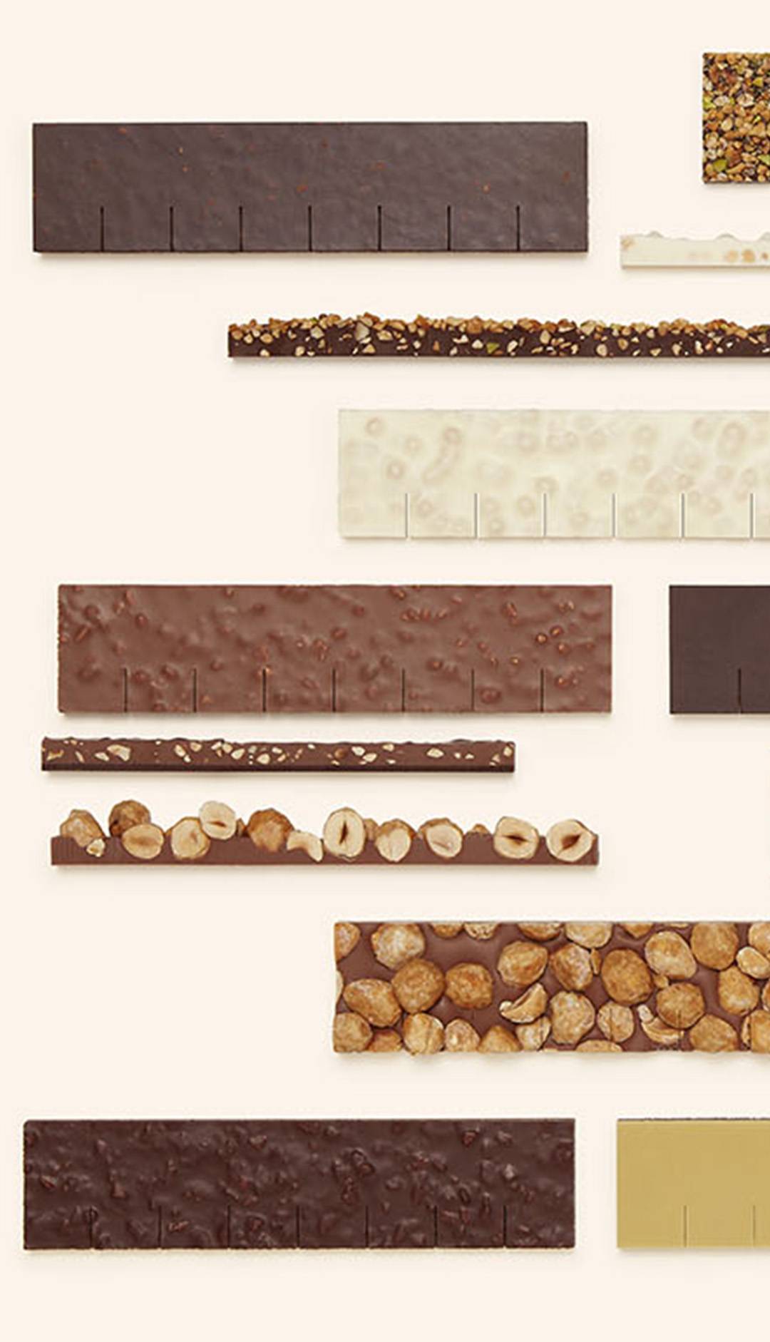 タブレットカテゴリーを紹介するチョコレートバー