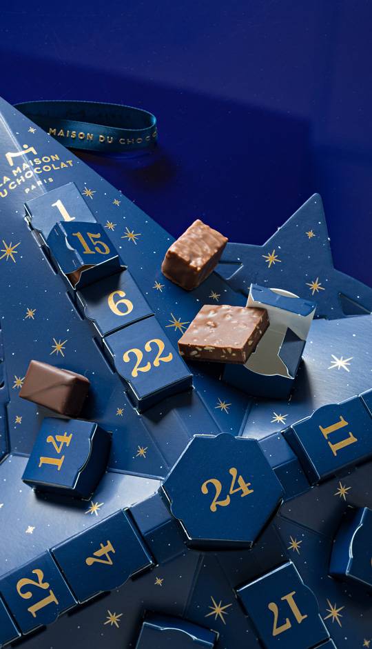 Calendrier de l'Avent chocolat luxe