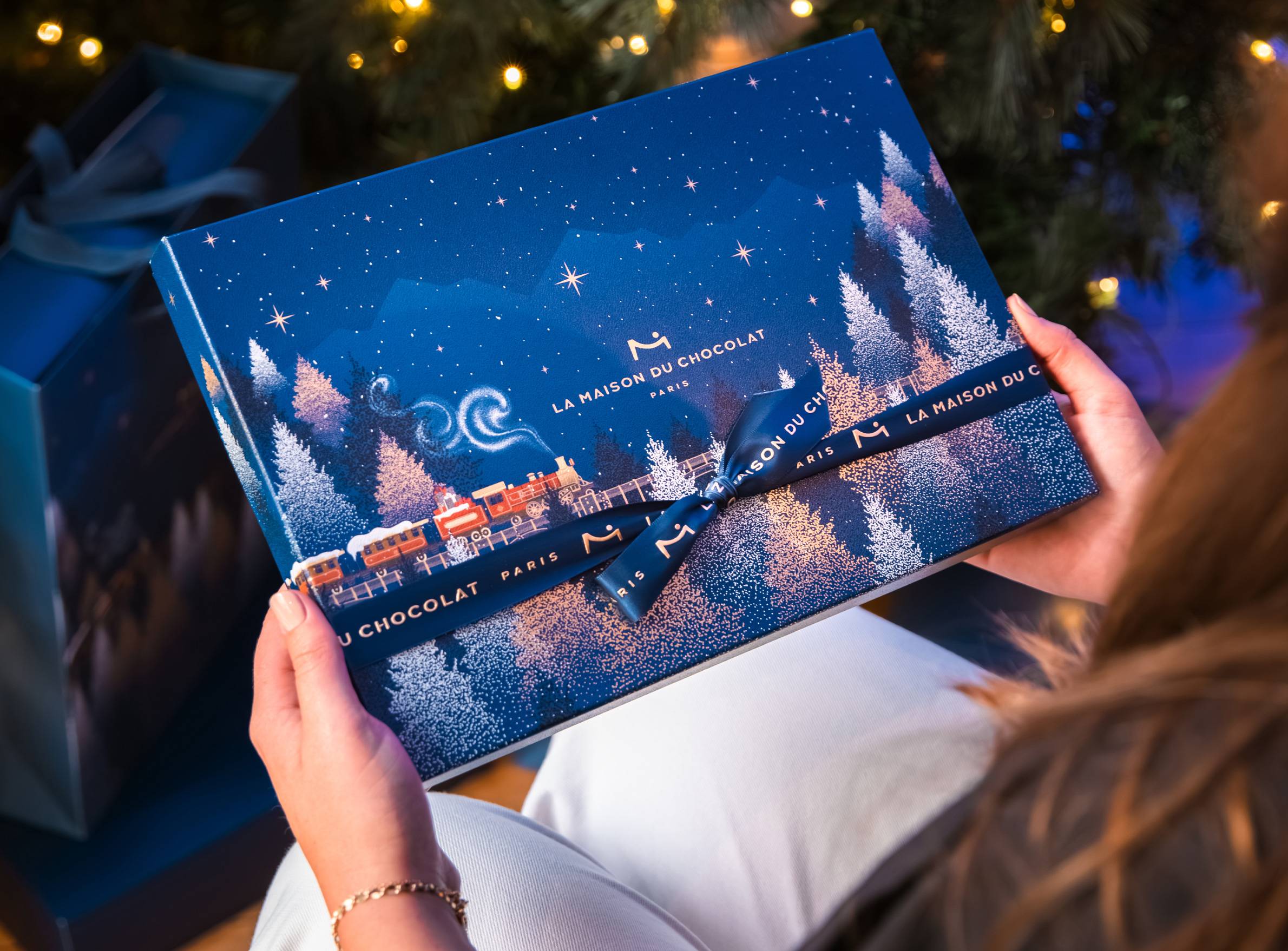 Boîte de chocolat de luxe La Maison du Chocolat