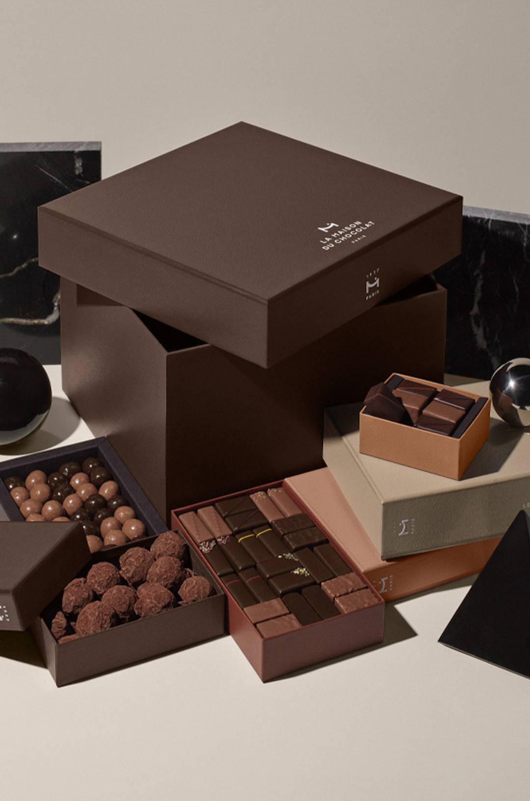 Boîtes cadeaux chocolat