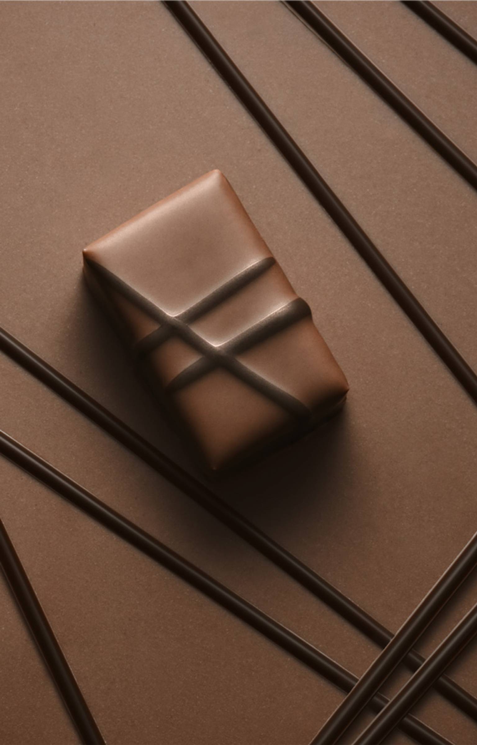 Chocolat au lait praliné