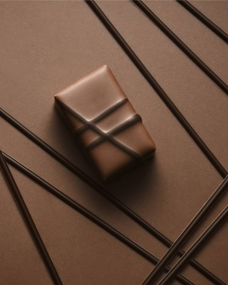 Chocolat au lait praliné