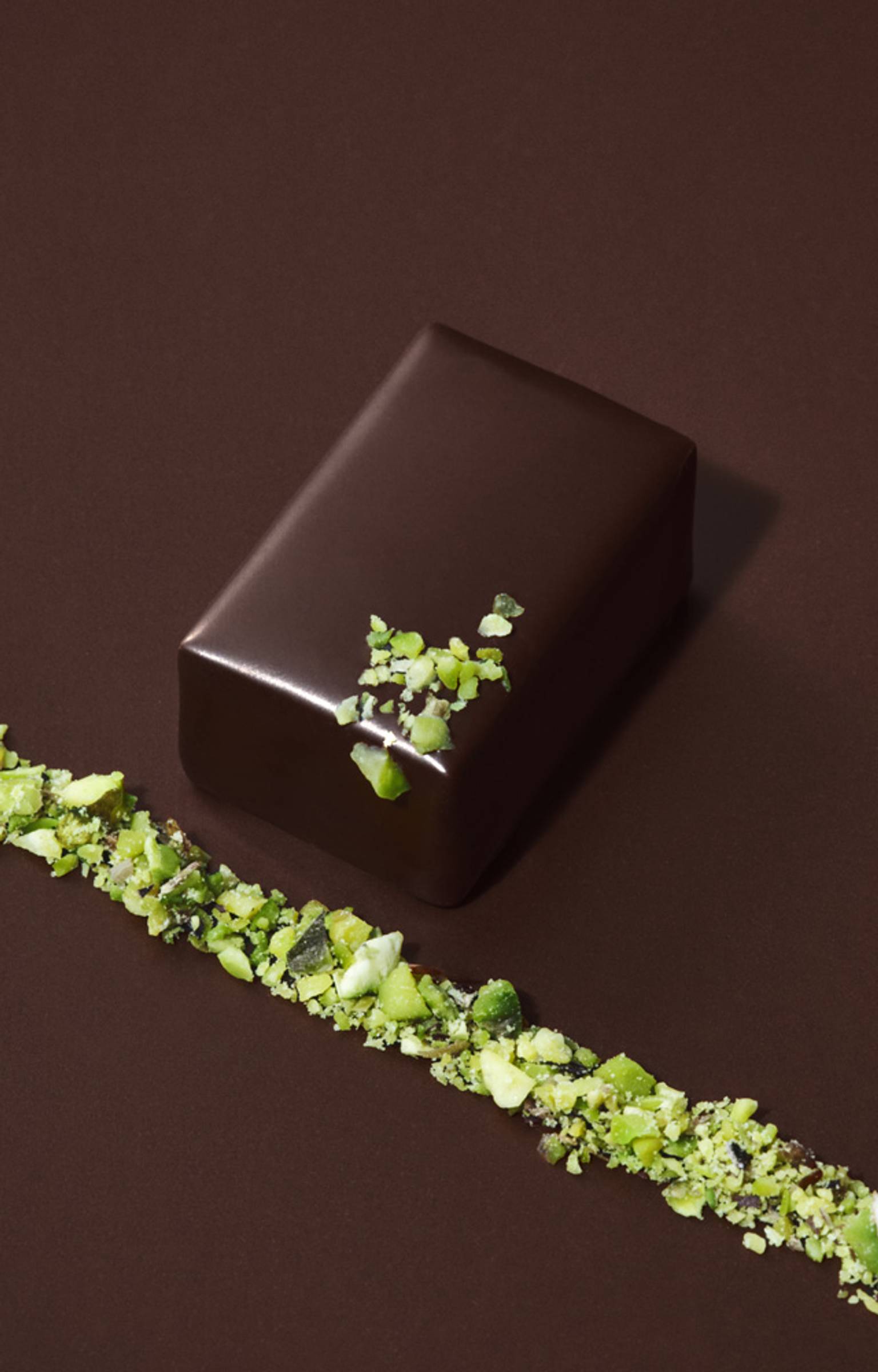 Chocolat praliné à la pistache