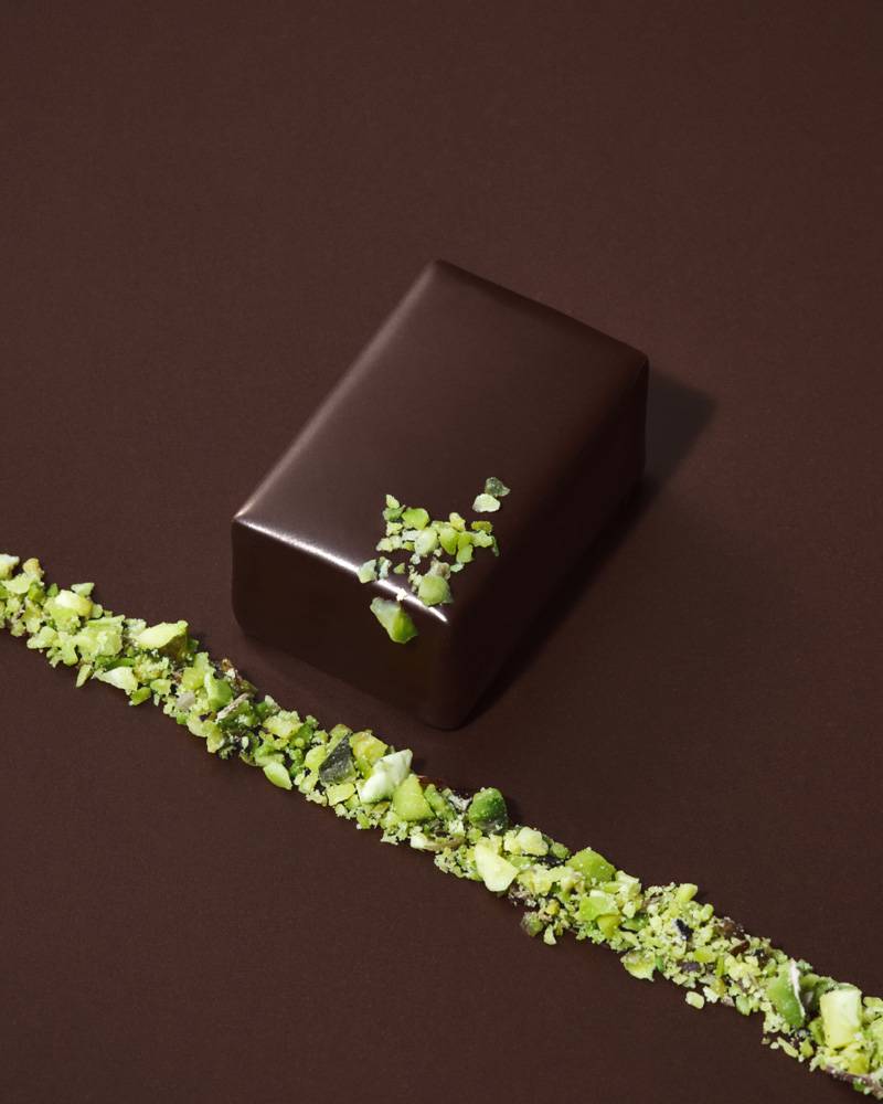 Chocolat praliné à la pistache