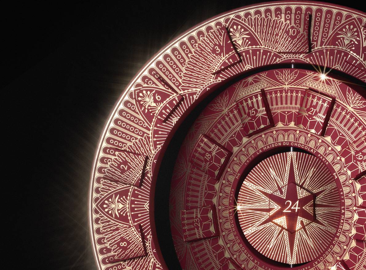 Calendrier de l'Avent chocolat de La Maison du Chocolat