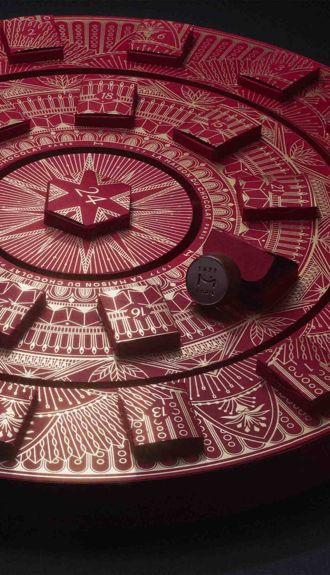 Calendrier de l'Avent chocolat luxe