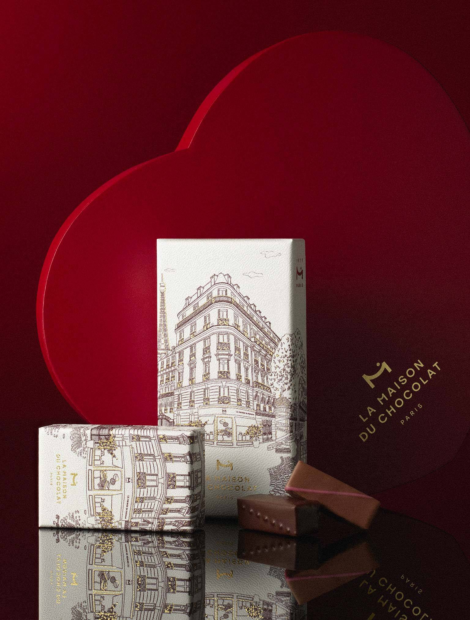 Gourmet Heart Chocolate Gift Boxes - La Maison du Chocolat