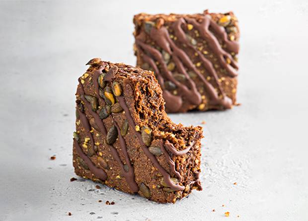 Recette du chef brownie graines de courges