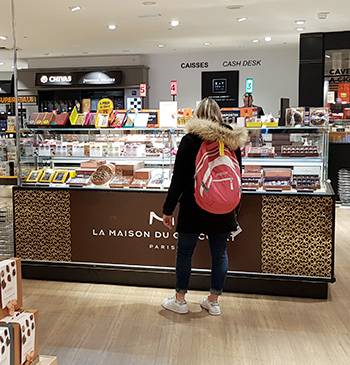Shopping at Charles de Gaulle Airport in Paris
