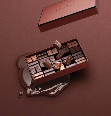 Chocolate Gesture Gift Box 2 Chocolates- La Maison du Chocolat