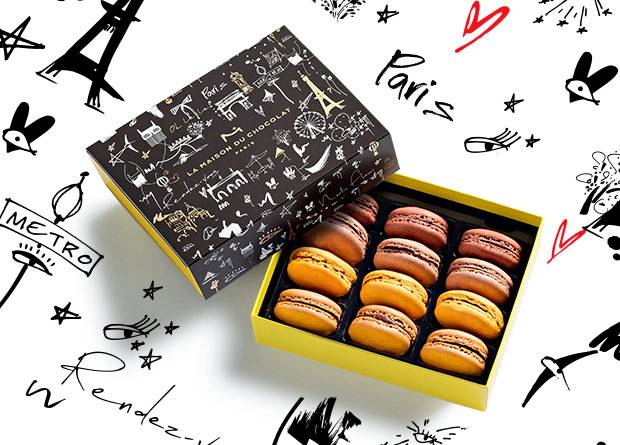Coffret Macarons Saint Valentin - La Maison du Chocolat