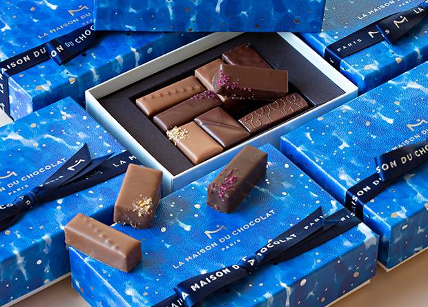 Blueberry Chocolate Gift Box - La Maison du Chocolat