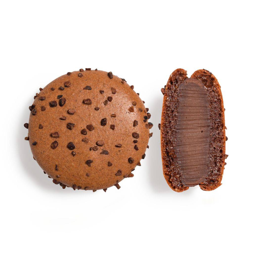 Dark Chocolate Macaron - La Maison du Chocolat