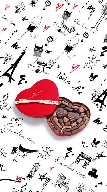 Chocolats Saint Valentin - La Maison du chocolat