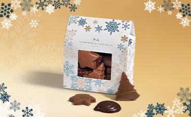 Une boite de chocolat de noël pour un cadeau gourmand - Idée Cadeau