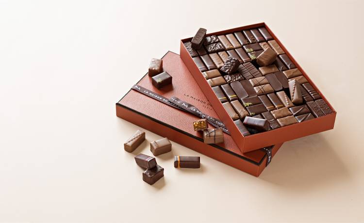 Boite de chocolat La Maison du Chocolat idéale pour offrir en livraison