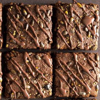 Brownie Graines de courge - La Maison du Chocolat