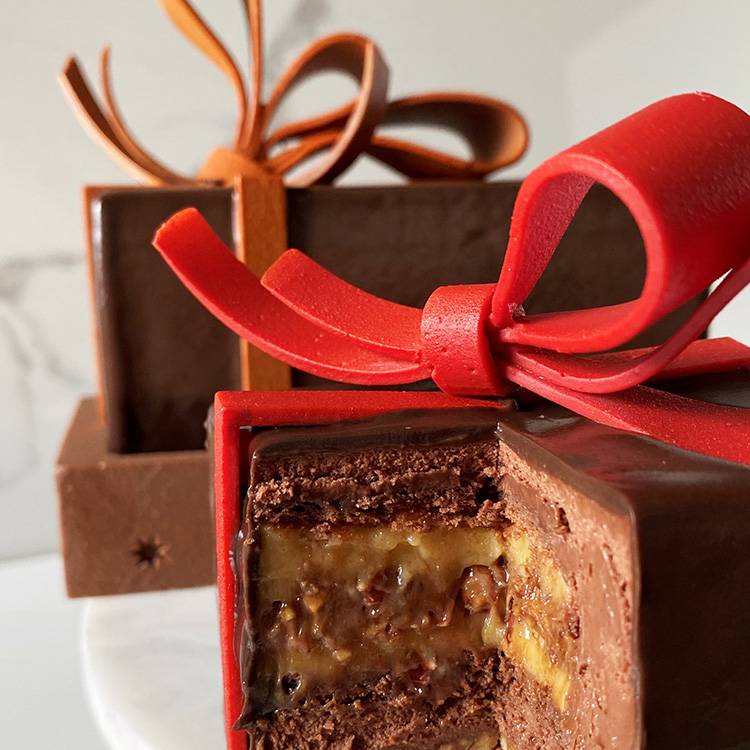 Emballage Noël : Boîtes à bûches - Emballage chocolat - Mini