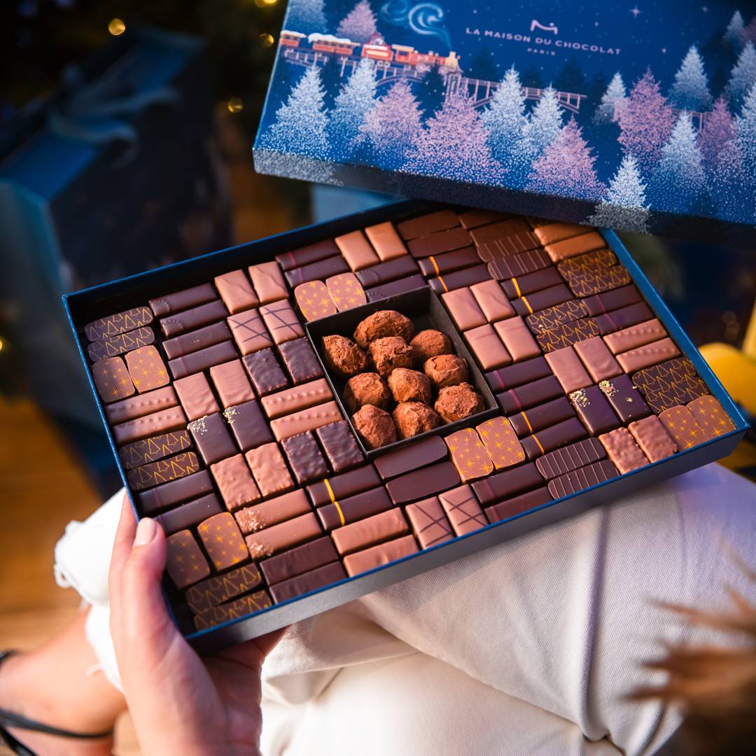 Coffrets maison la maison du chocolat spécial Noël et fêtes de fin d'année