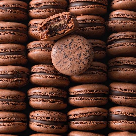 Macarons au chocolat : recette spéciale pour Noël