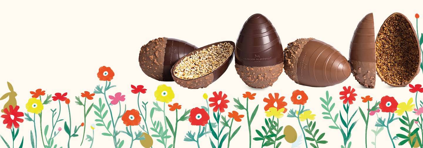 Easter Chocolate Eggs -  La Maison du Chocolat
