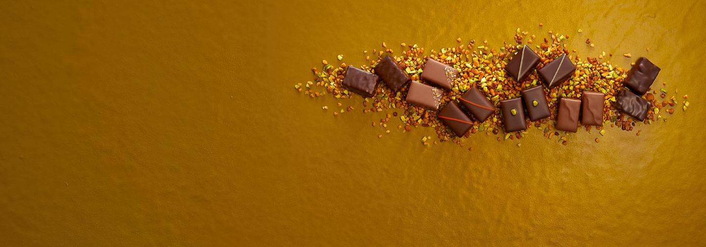 Cadeau chocolat original - Chocolat D'lys couleurs