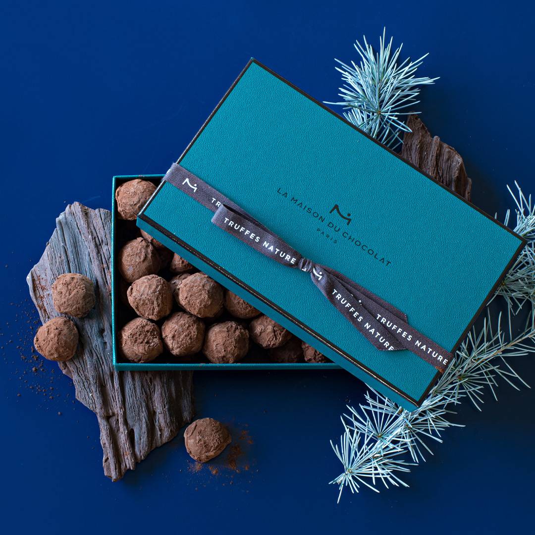 truffes de chocolats idée cadeau gourmande pour noël